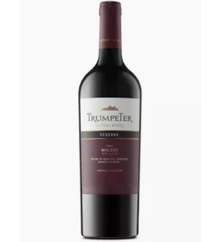 Vino Trumpeter Malbec 750 cc