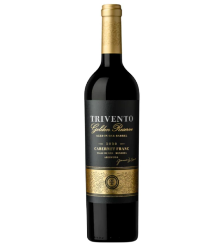 Vino Trivento Reserva Golden Cabernet Franc 750 cc